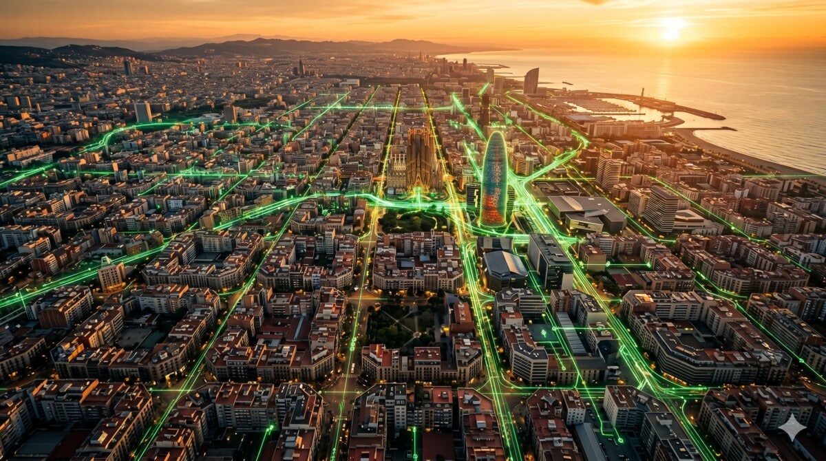 Agente de inteligencia artificial ejecutando automatización empresarial