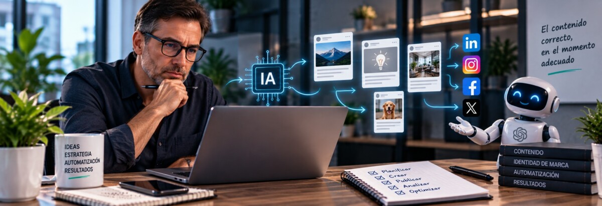 Automatización de contenidos con IA para empresas