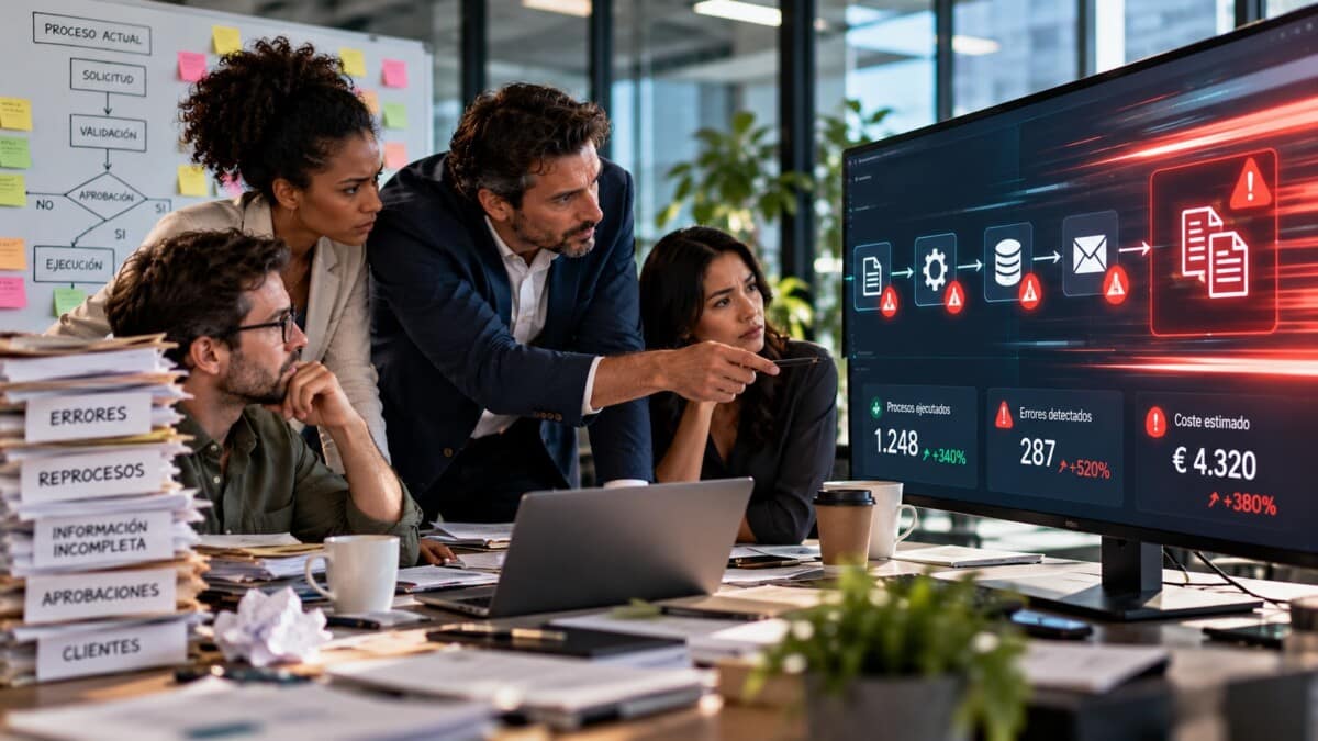 Automatización acelerando el caos operativo en la empresa