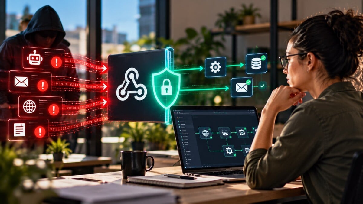 Escudo digital contra eventos falsos en automatizaciones y webhooks